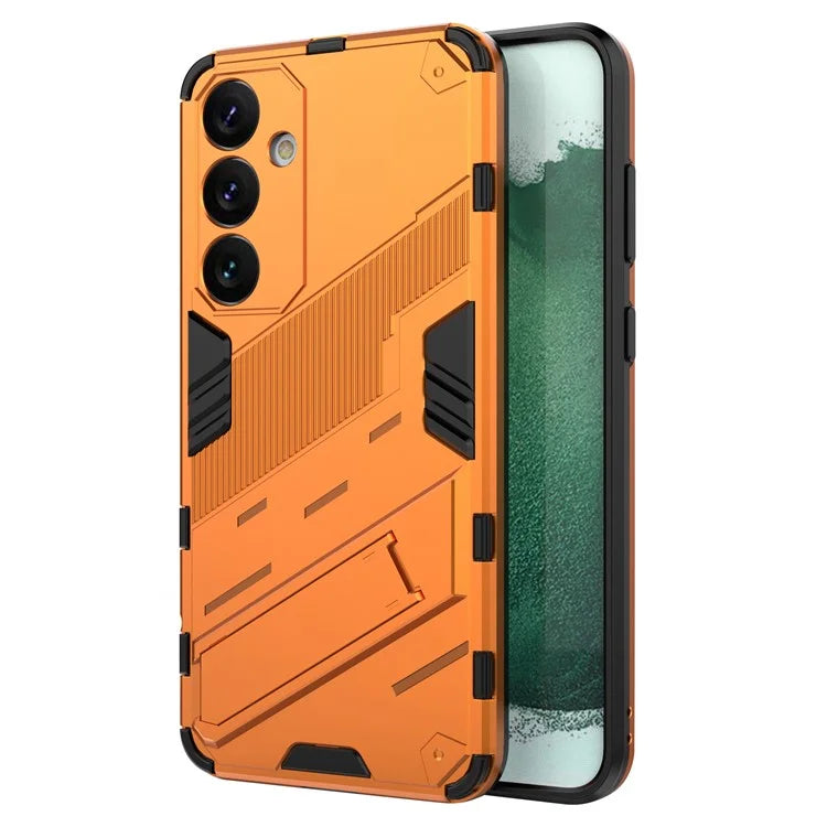 For Samsung Galaxy S24+ Case PC+TPU Phone Cover with Kickstand