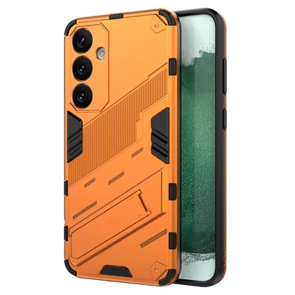 For Samsung Galaxy S24+ Case PC+TPU Phone Cover with Kickstand