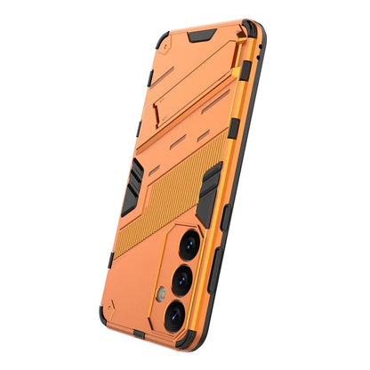 For Samsung Galaxy S24+ Case PC+TPU Phone Cover with Kickstand