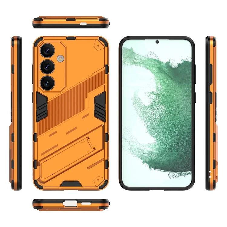 For Samsung Galaxy S24+ Case PC+TPU Phone Cover with Kickstand