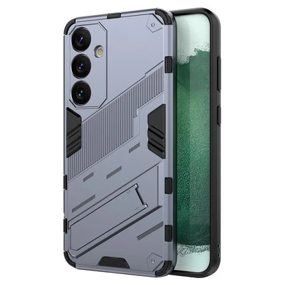For Samsung Galaxy S24+ Case PC+TPU Phone Cover with Kickstand