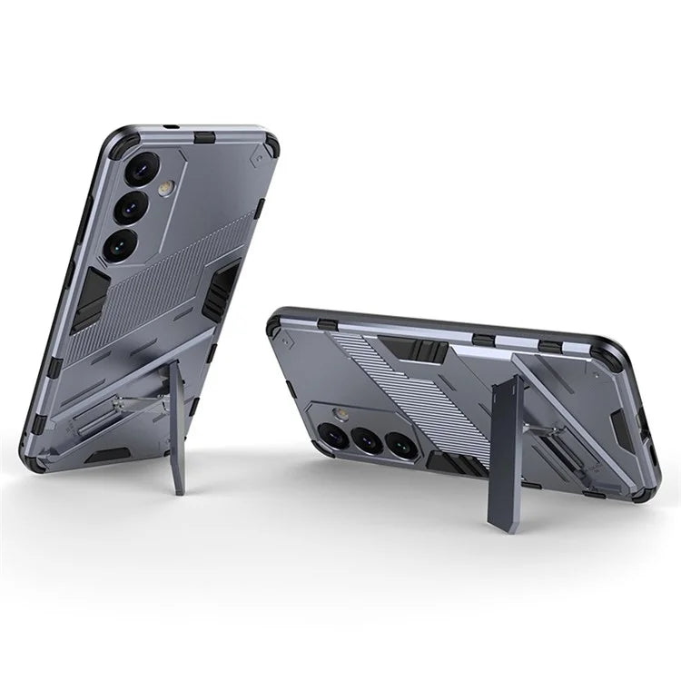 For Samsung Galaxy S24+ Case PC+TPU Phone Cover with Kickstand