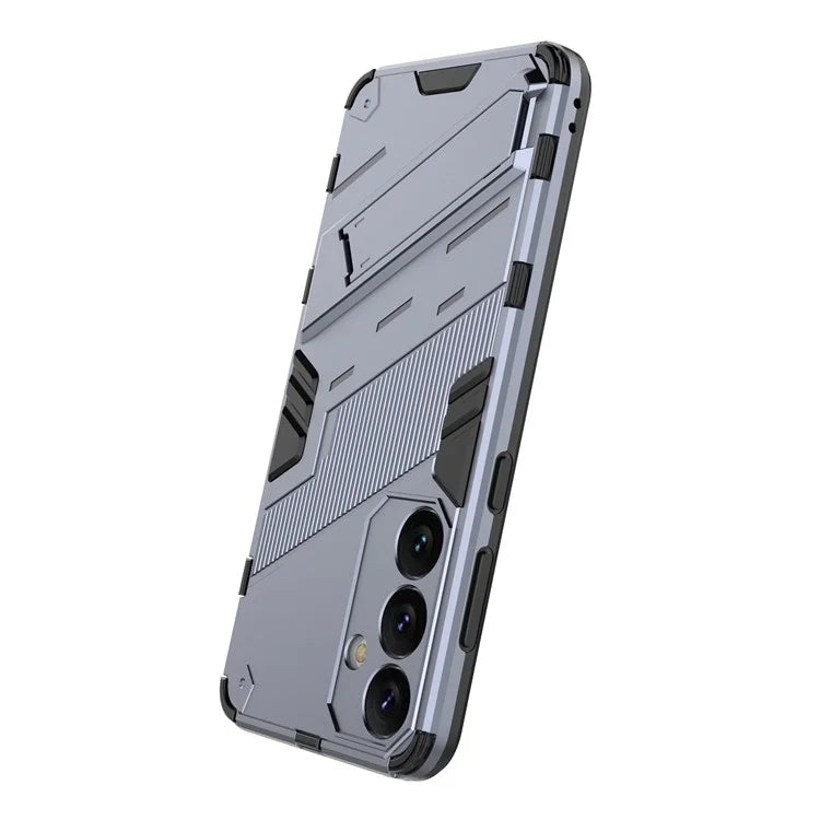 For Samsung Galaxy S24+ Case PC+TPU Phone Cover with Kickstand