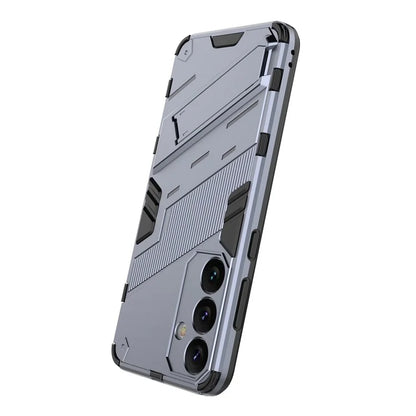 For Samsung Galaxy S24+ Case PC+TPU Phone Cover with Kickstand
