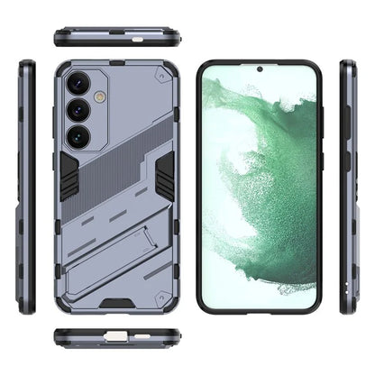 For Samsung Galaxy S24+ Case PC+TPU Phone Cover with Kickstand