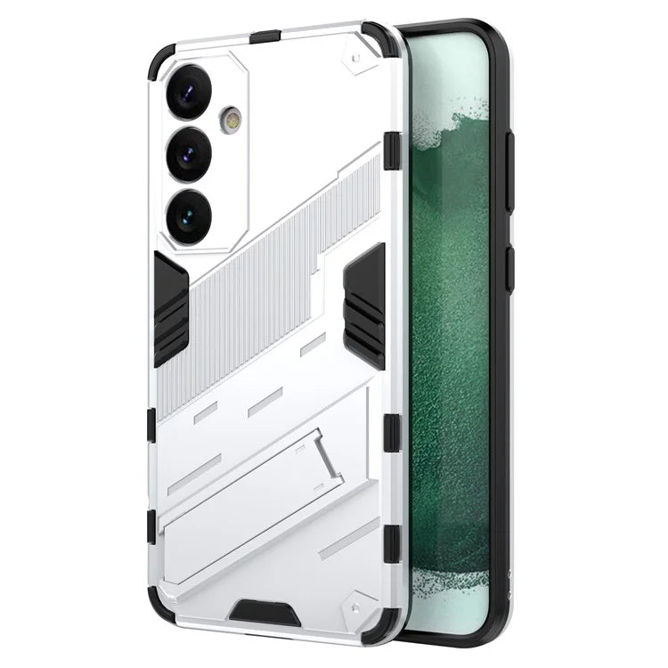 For Samsung Galaxy S24+ Case PC+TPU Phone Cover with Kickstand