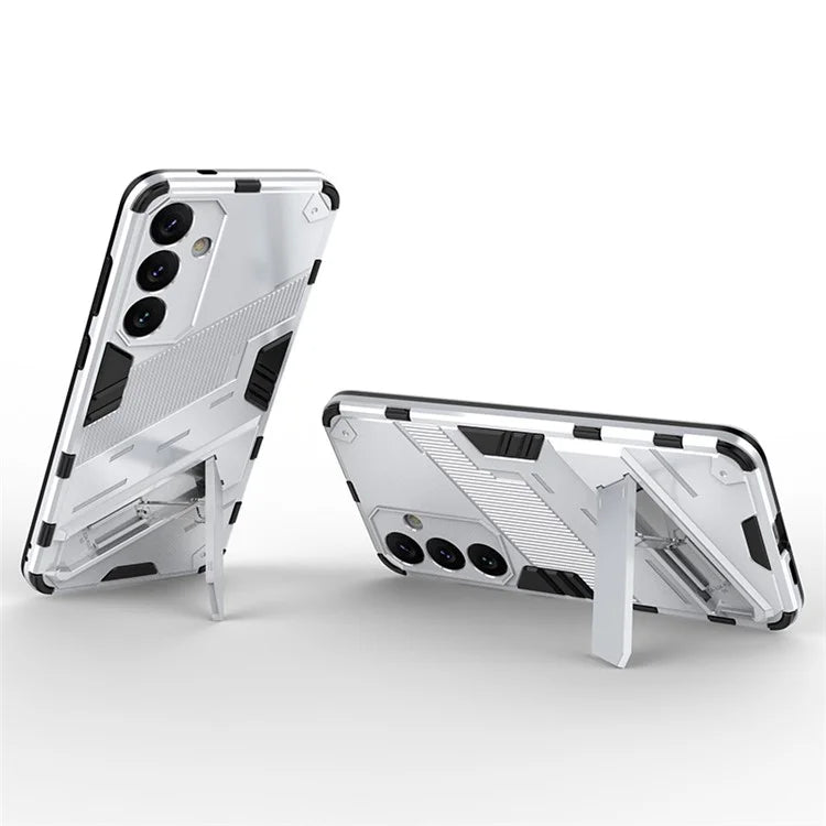 For Samsung Galaxy S24+ Case PC+TPU Phone Cover with Kickstand