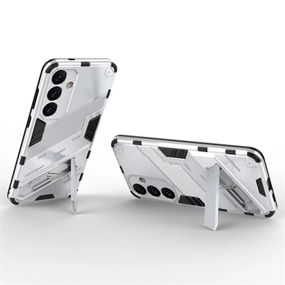 For Samsung Galaxy S24+ Case PC+TPU Phone Cover with Kickstand