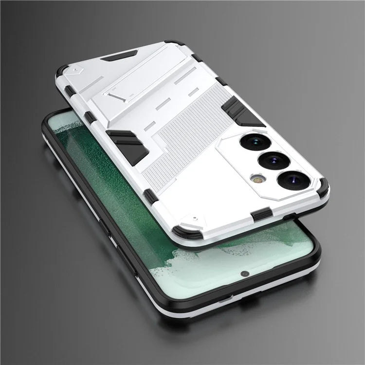 For Samsung Galaxy S24+ Case PC+TPU Phone Cover with Kickstand