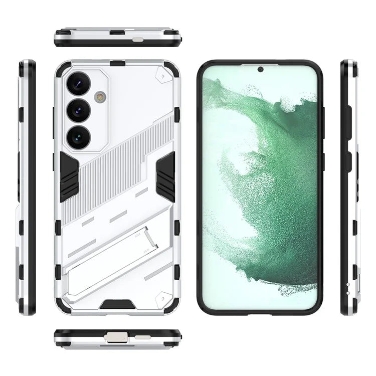 For Samsung Galaxy S24+ Case PC+TPU Phone Cover with Kickstand