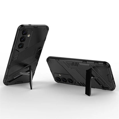 For Samsung Galaxy S24+ Case PC+TPU Phone Cover with Kickstand