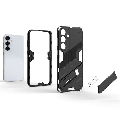 For Samsung Galaxy S24+ Case PC+TPU Phone Cover with Kickstand