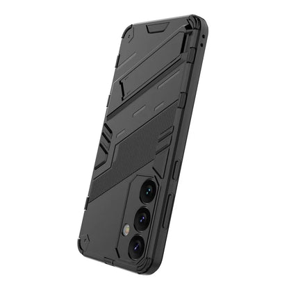 For Samsung Galaxy S24+ Case PC+TPU Phone Cover with Kickstand