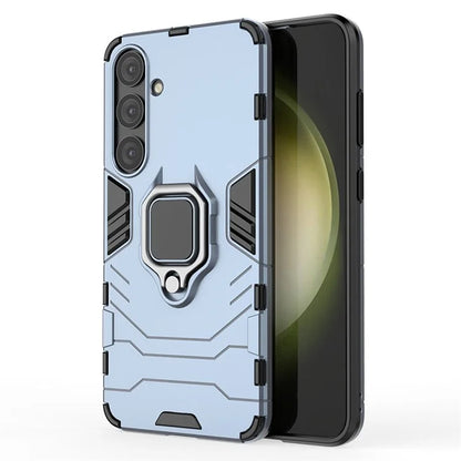 For Samsung Galaxy S24+ Case Ring Holder Kickstand PC+TPU Phone Cover
