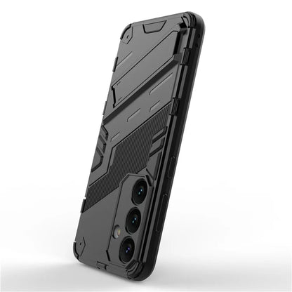 For Samsung Galaxy S24 Case PC+TPU Kickstand Phone Cover