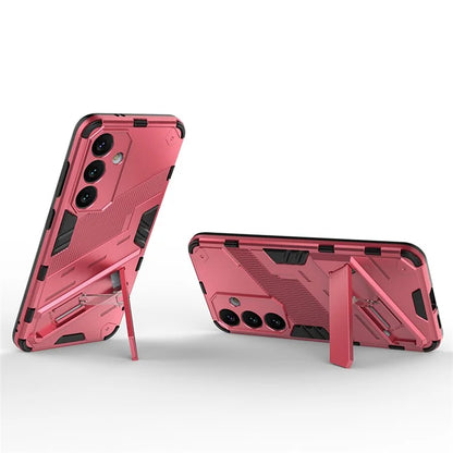 For Samsung Galaxy S24 Case PC+TPU Kickstand Phone Cover