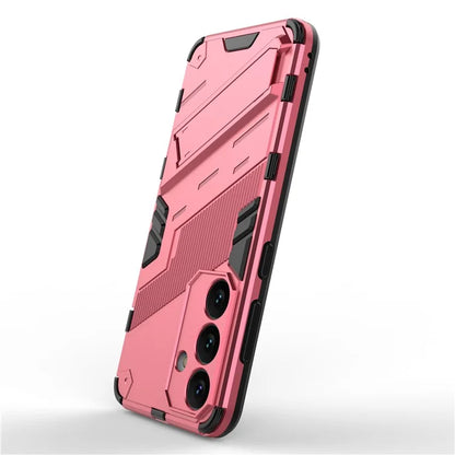 For Samsung Galaxy S24 Case PC+TPU Kickstand Phone Cover