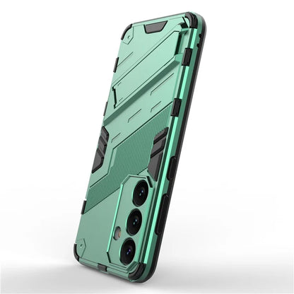 For Samsung Galaxy S24 Case PC+TPU Kickstand Phone Cover