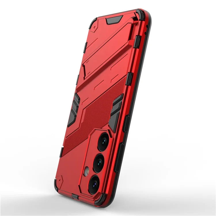 For Samsung Galaxy S24 Case PC+TPU Kickstand Phone Cover