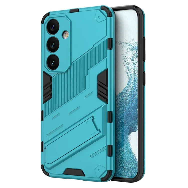 For Samsung Galaxy S24 Case PC+TPU Kickstand Phone Cover