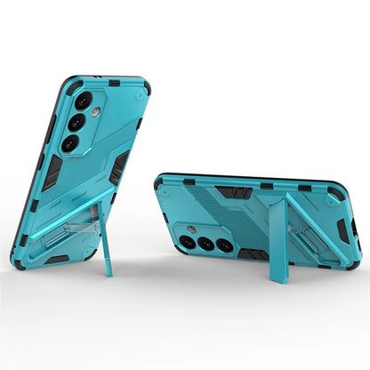 For Samsung Galaxy S24 Case PC+TPU Kickstand Phone Cover