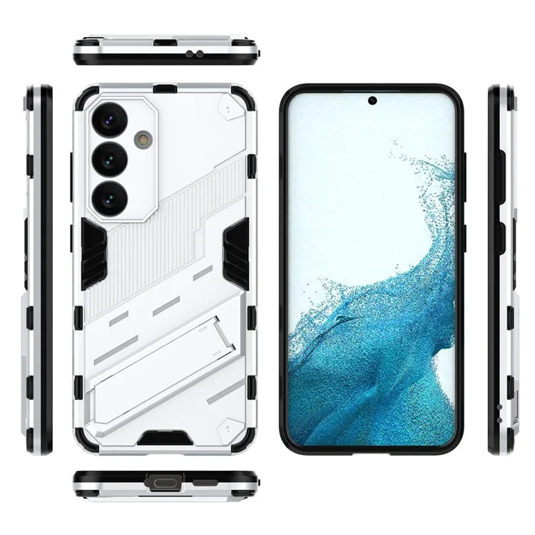 For Samsung Galaxy S24 Case PC+TPU Kickstand Phone Cover