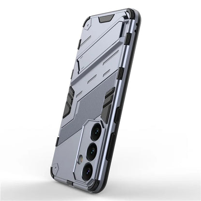 For Samsung Galaxy S24 Case PC+TPU Kickstand Phone Cover