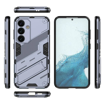 For Samsung Galaxy S24 Case PC+TPU Kickstand Phone Cover