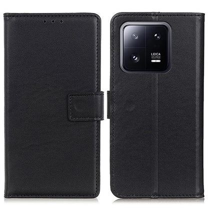 For Xiaomi 14 Case Anti-Scratch Wallet Phone Shell PU Leather Stand Cover