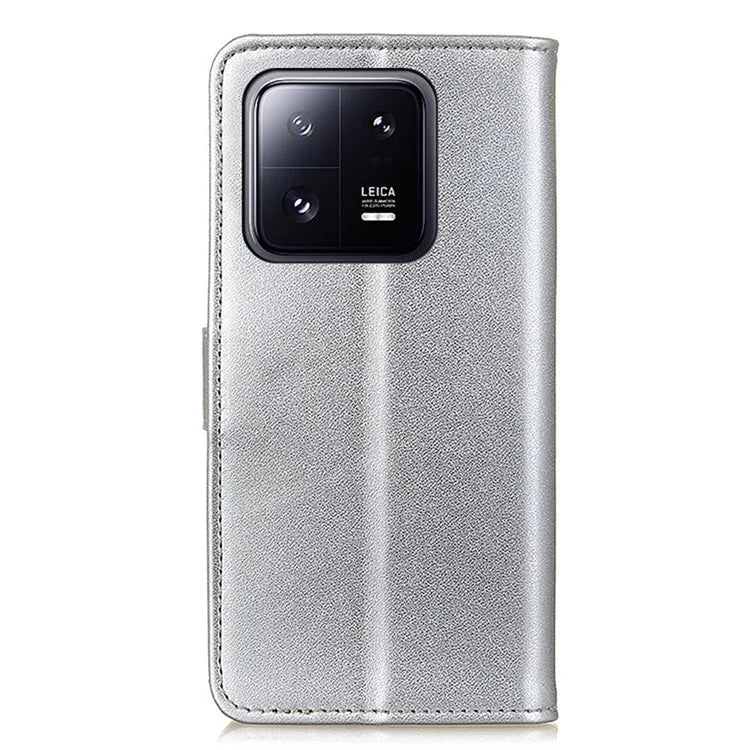 For Xiaomi 14 Case Anti-Scratch Wallet Phone Shell PU Leather Stand Cover