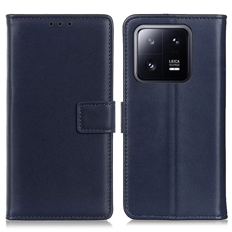 For Xiaomi 14 Case Anti-Scratch Wallet Phone Shell PU Leather Stand Cover