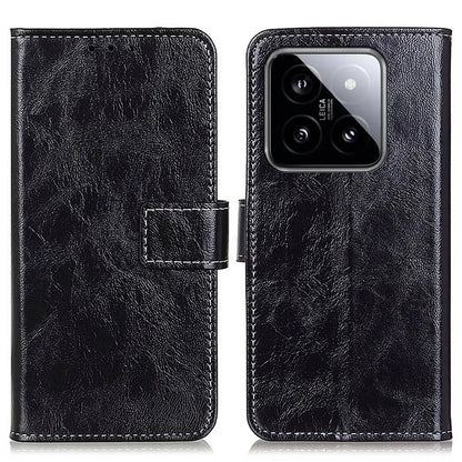 For Xiaomi 14 Case PU Leather Wallet Shockproof Phone Cover