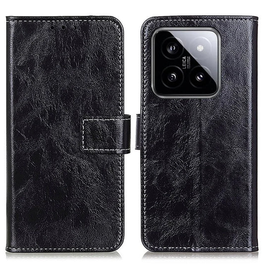 For Xiaomi 14 Case PU Leather Wallet Shockproof Phone Cover