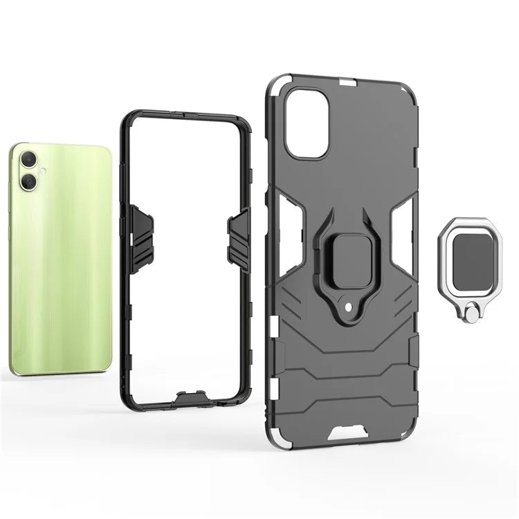For Samsung Galaxy A05 4G Case  Kickstand PC+TPU Phone Cover