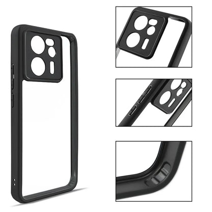 For Xiaomi 13T Pro / 13T / Redmi K60 Ultra Case Dustproof Phone Shell TPU + PC Clear Phone Cover