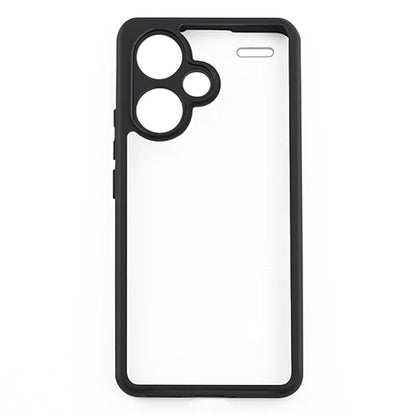 For Xiaomi Redmi Note 13 Pro+ 5G Slim-Fit TPU + PC Clear Phone Cover Dustproof Phone Shell Case