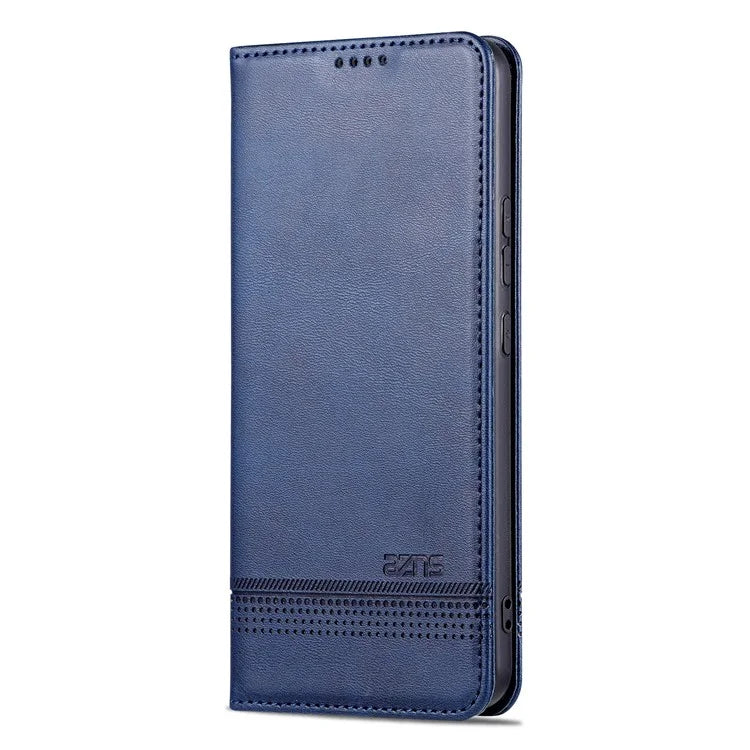 AZNS For Xiaomi Redmi Note 13 Pro+ 5G Case Cowhide Texture Leather Wallet Cover
