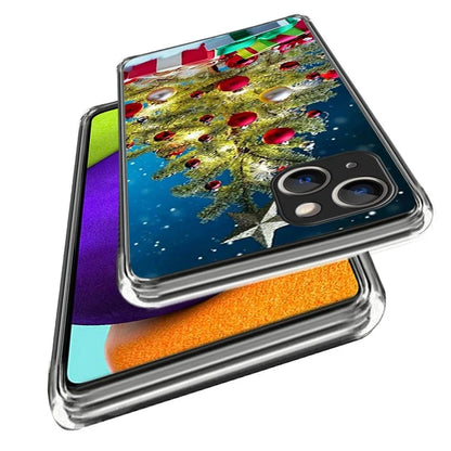 Christmas Series Slim TPU Phone Cover for iPhone 15 Case Pattern Printing Phone Shell
