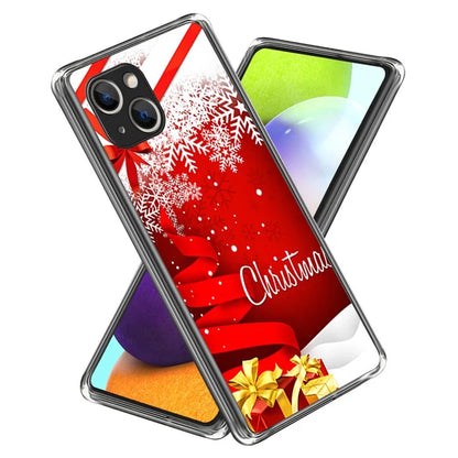 Christmas Series Slim TPU Phone Cover for iPhone 15 Case Pattern Printing Phone Shell