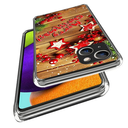 Christmas Series Slim TPU Phone Cover for iPhone 15 Case Pattern Printing Phone Shell