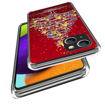 Christmas Series Slim TPU Phone Cover for iPhone 15 Case Pattern Printing Phone Shell