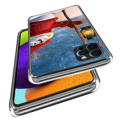 Christmas Series TPU Phone Shell for iPhone 15 Pro Case Pattern Printing Slim Phone Cover
