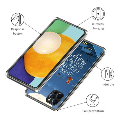 Christmas Series TPU Phone Shell for iPhone 15 Pro Case Pattern Printing Slim Phone Cover