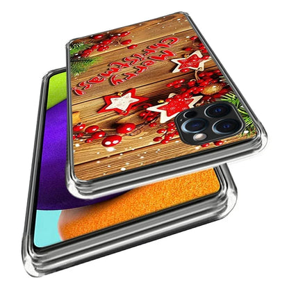 Christmas Series TPU Phone Shell for iPhone 15 Pro Case Pattern Printing Slim Phone Cover