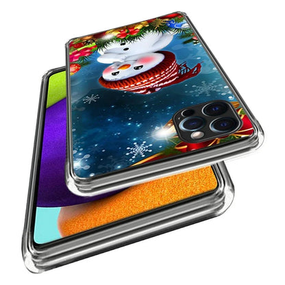 Christmas Series TPU Phone Shell for iPhone 15 Pro Case Pattern Printing Slim Phone Cover