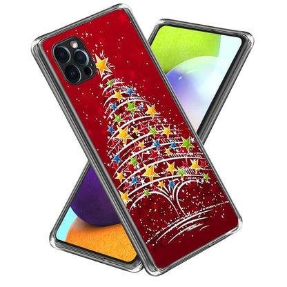 Christmas Series TPU Phone Shell for iPhone 15 Pro Case Pattern Printing Slim Phone Cover