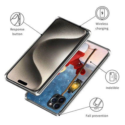 TPU Shell for iPhone 15 Pro Max Case Christmas Series Pattern Printing Phone Cover