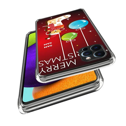 TPU Shell for iPhone 15 Pro Max Case Christmas Series Pattern Printing Phone Cover