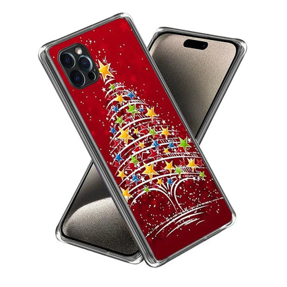 TPU Shell for iPhone 15 Pro Max Case Christmas Series Pattern Printing Phone Cover