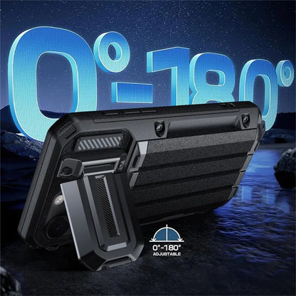 For iPhone 15 Pro Case Sliding Card Holder Kickstand Anti-drop Phone Cover